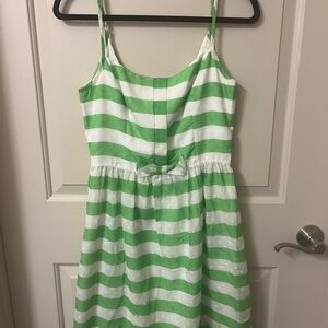 Green and White Striped Lilly Pulitzer Dress